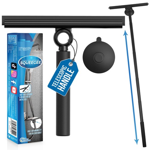 Telescopic shower squeegee - squeegee,