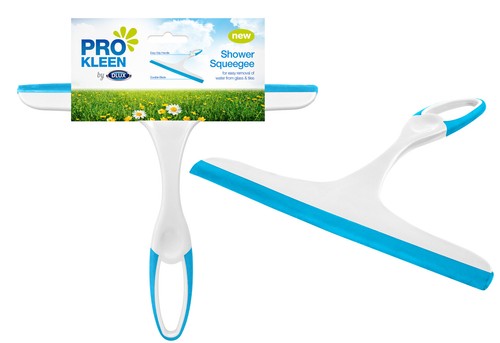 Shower cleaner window squeegee - shower,