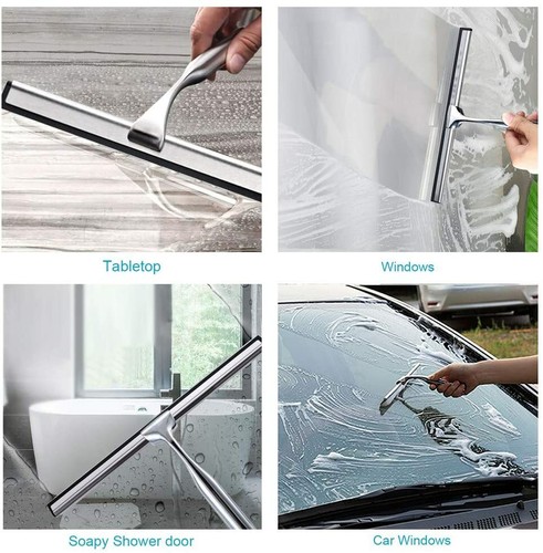 Shower squeegee stainless - shower, squeegee,stainless