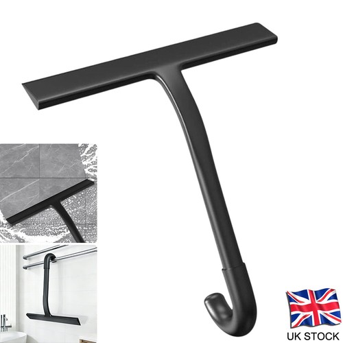 Shower squeegee with built - squeegee, built-in